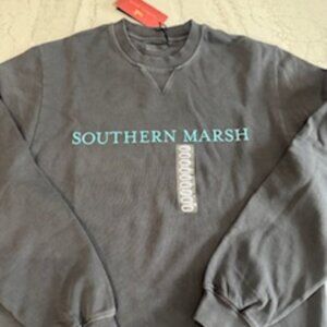 Women's Southern Marsh Seawash Crewneck Sweatshirt NWT